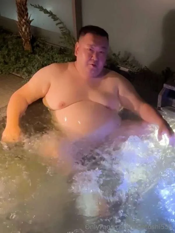 Hidechub @hidetoshi555 bath watwr