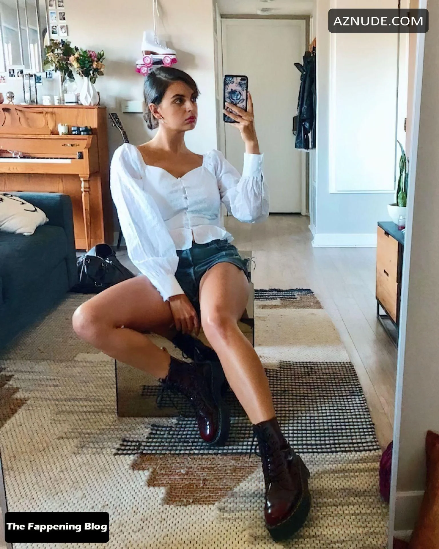 Rebecca Black @rebeccasharon power girl