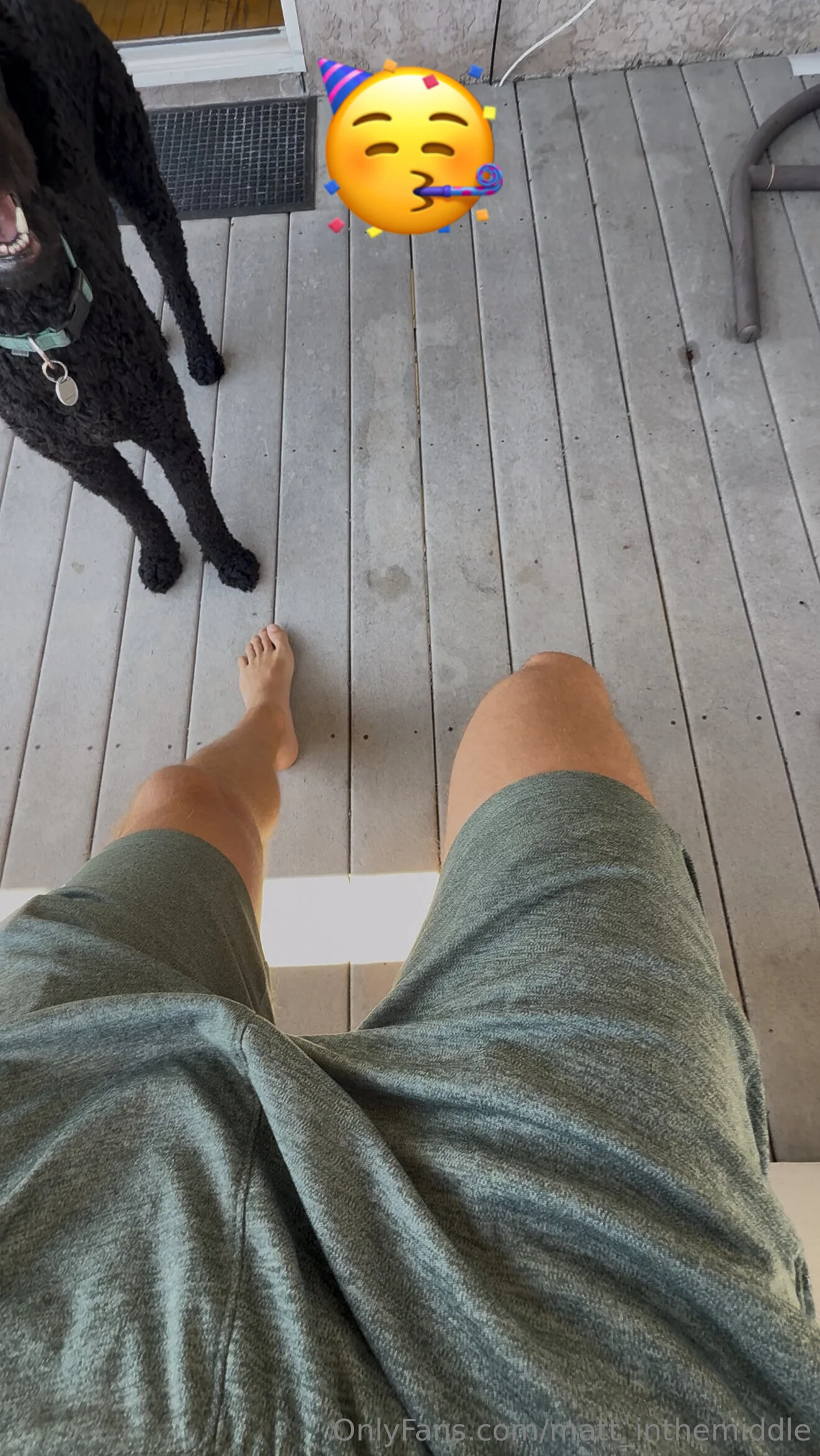 Matt aka Hudson @matt_inthemiddle did call of her wedding