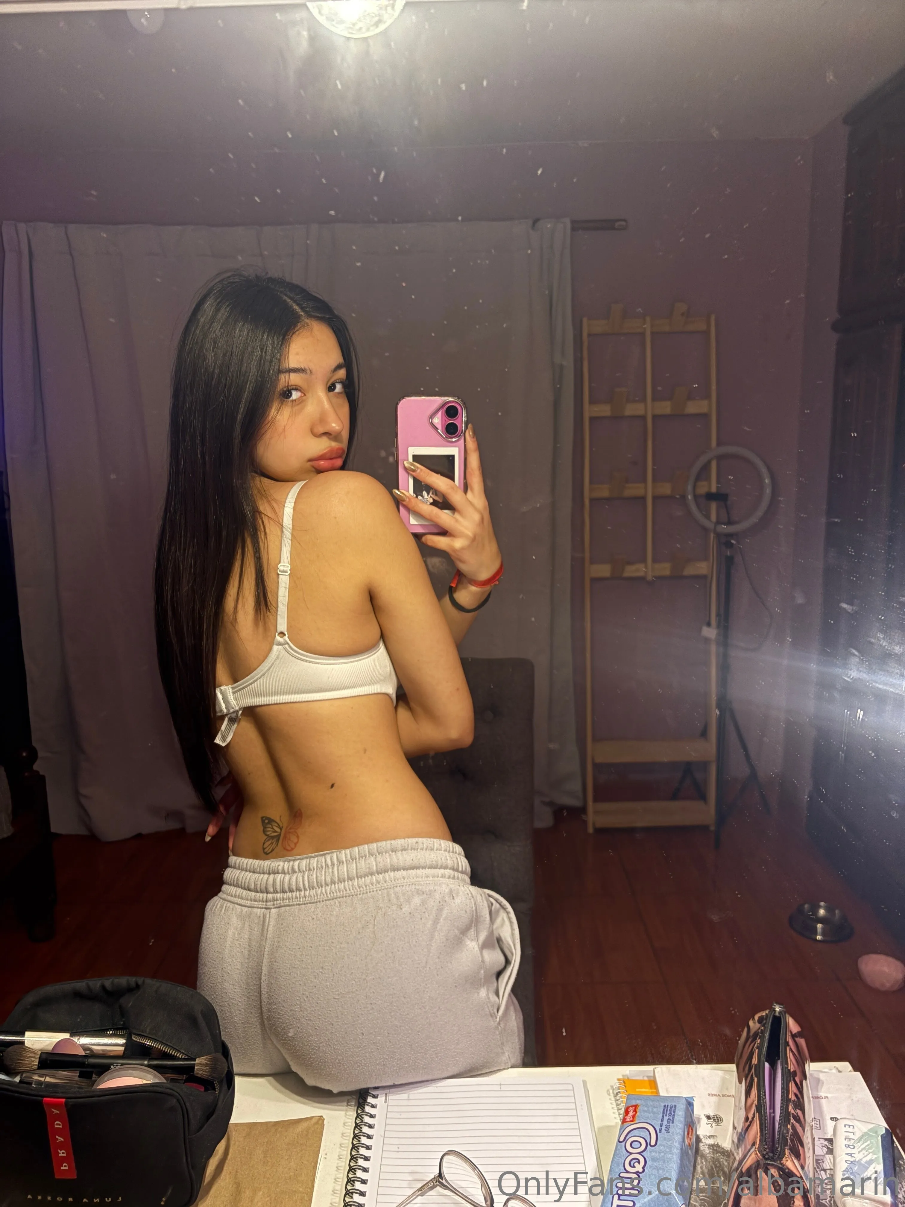 Alba @albamarin in dad thinks im mom