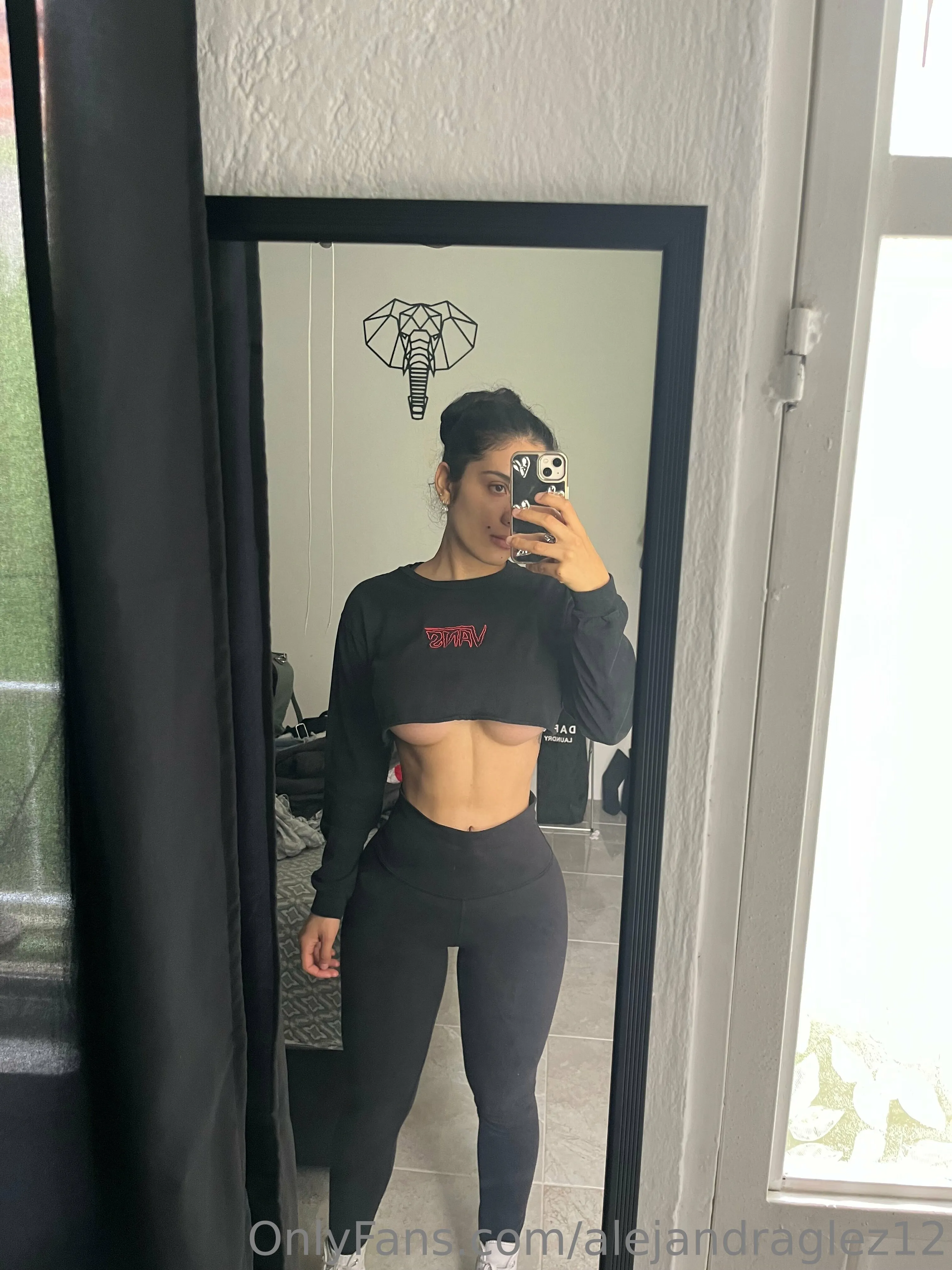 Alejandra Glez and dad