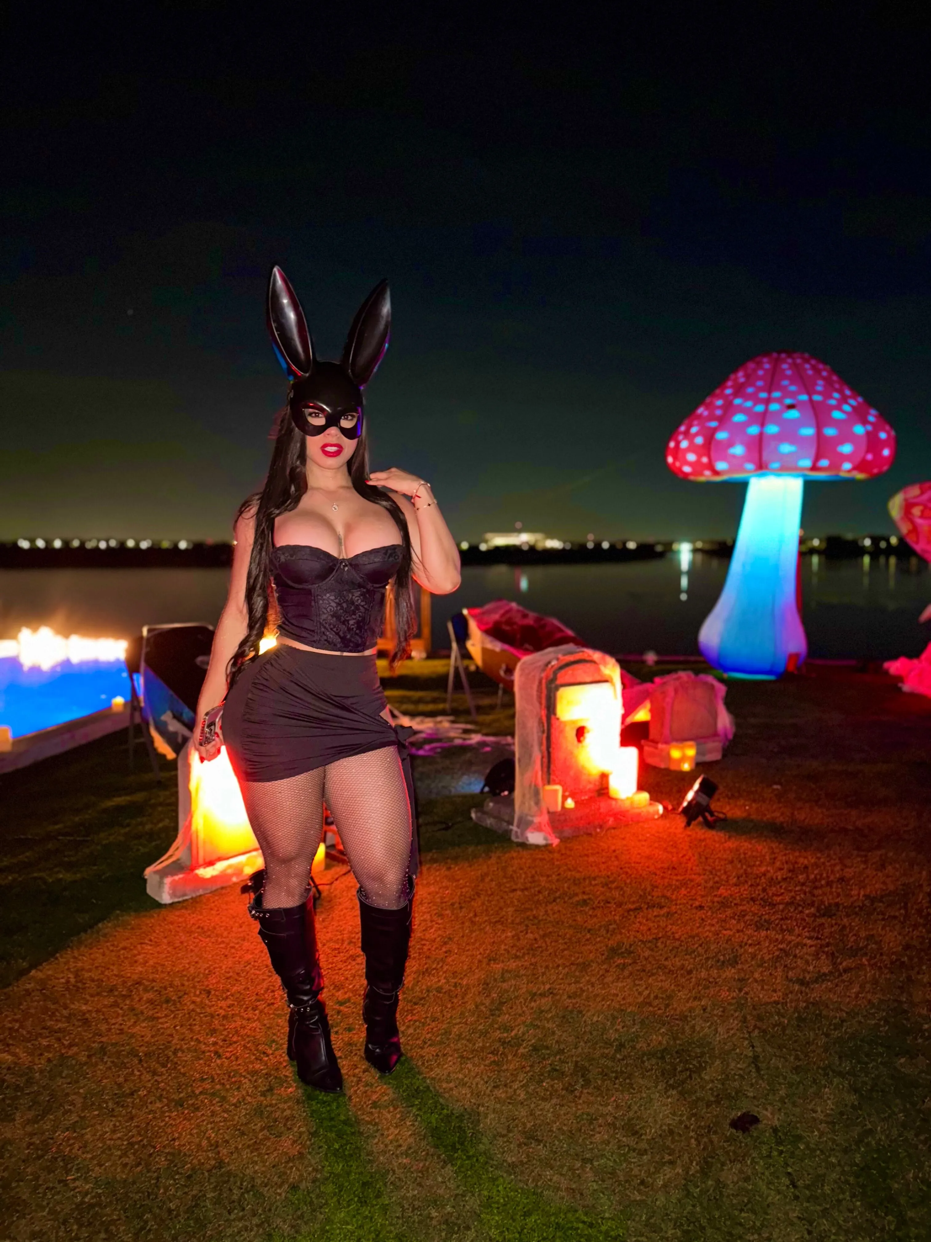 Tu conejita siempre lista para las situaciones mas divertidas 🙈😏