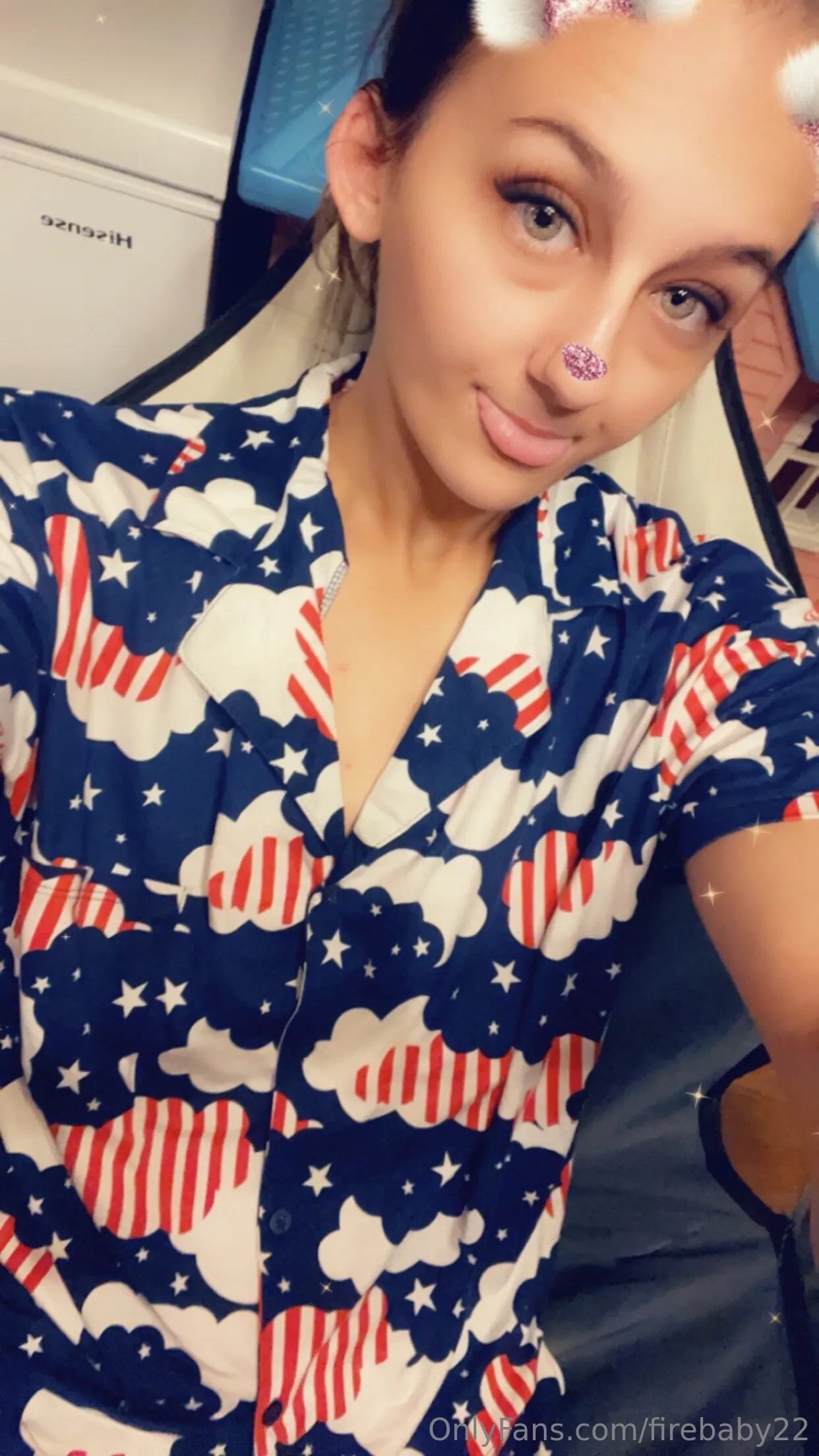 Firebaby holding paper