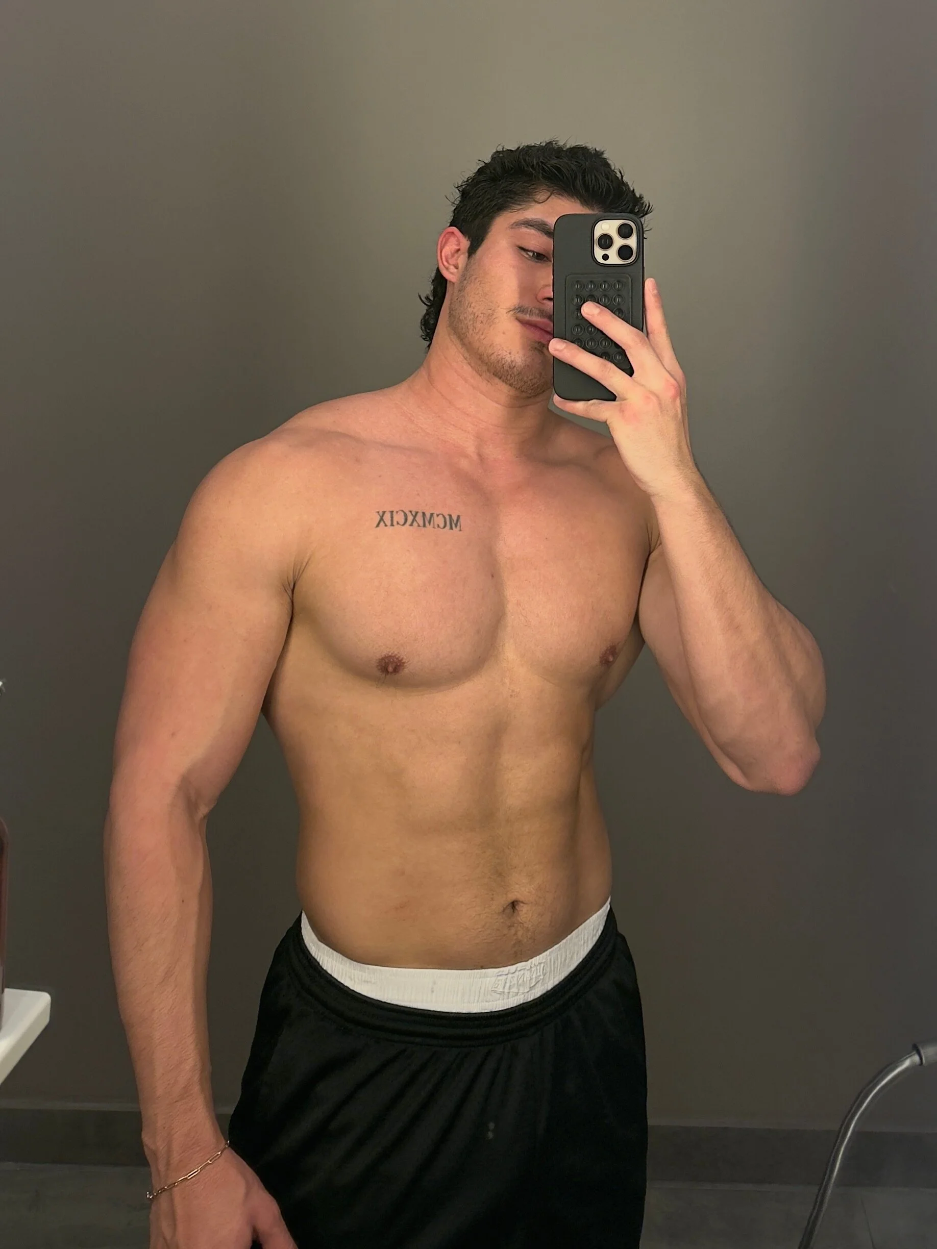 Alex has great genes jeans