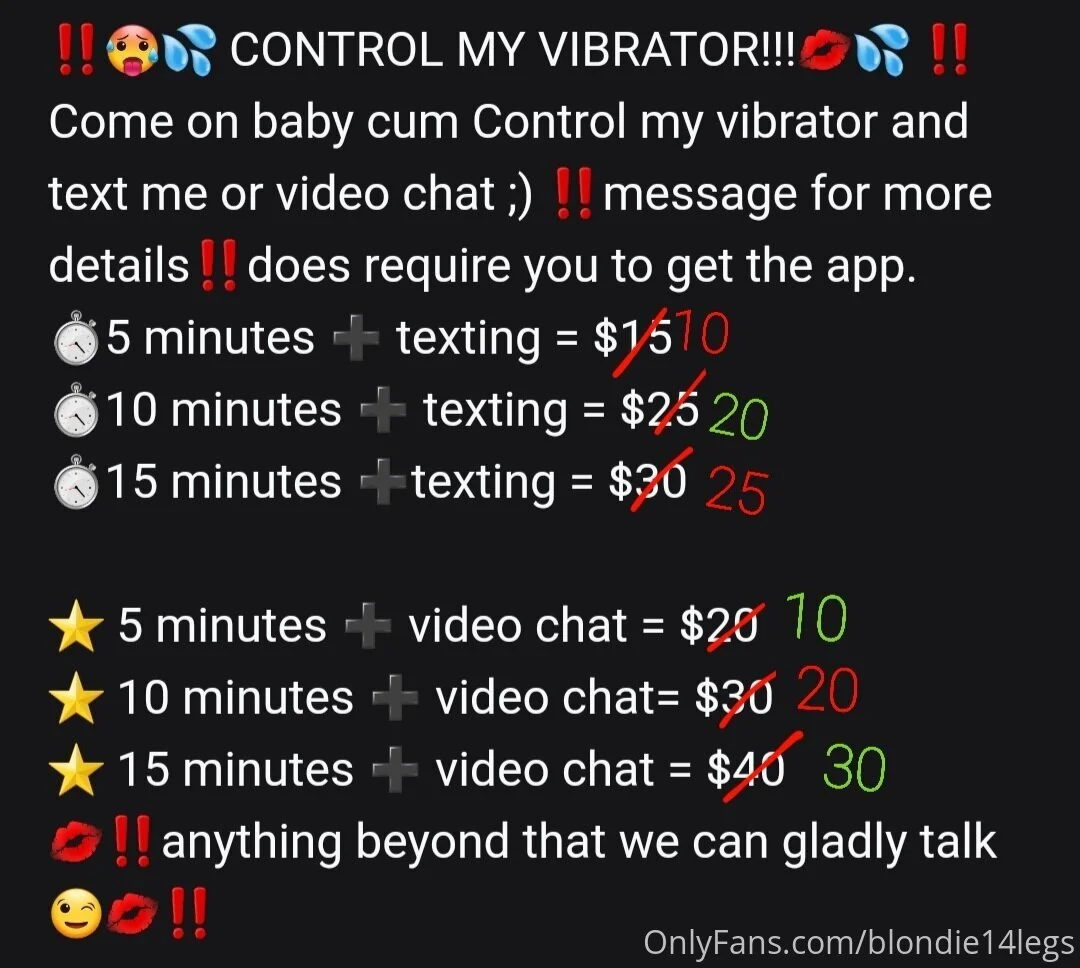 Blondie @blondie14legs nude photos