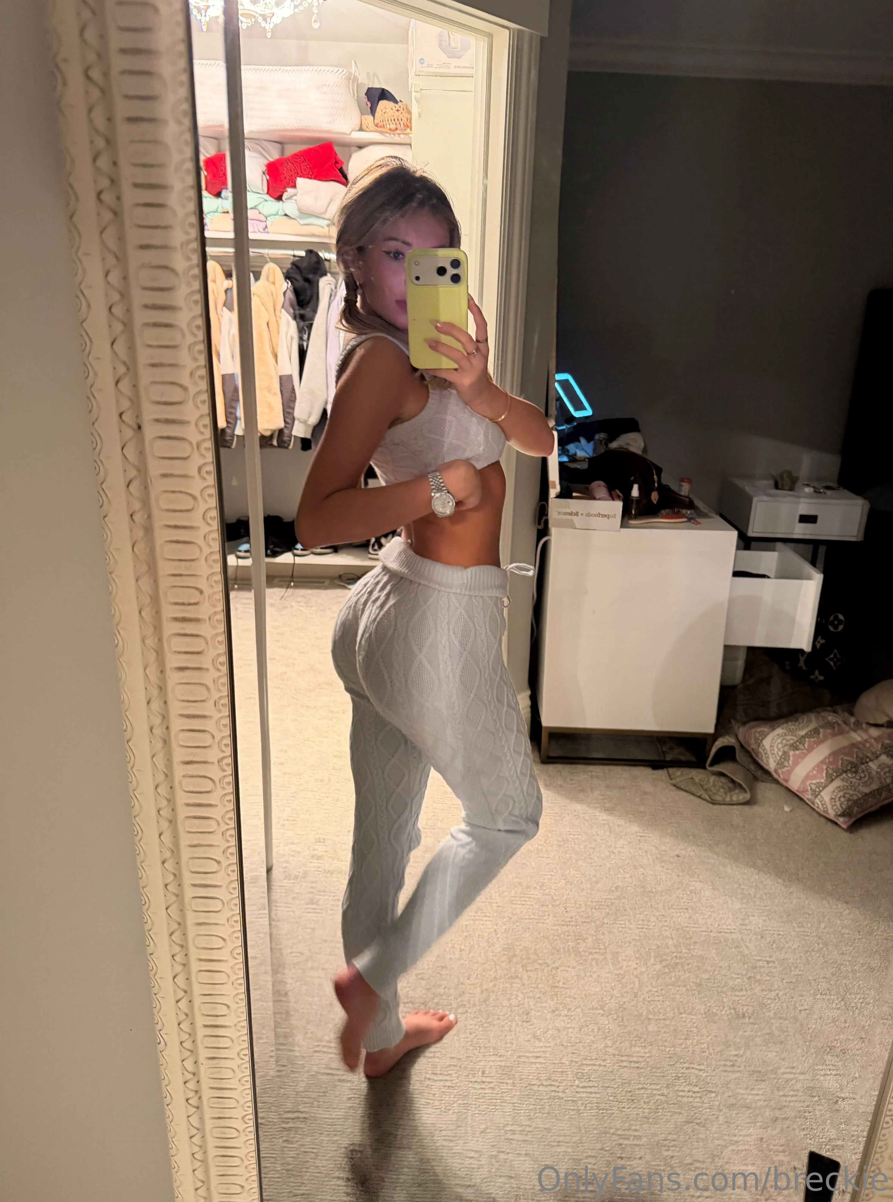 Breckie Hill nudity claims