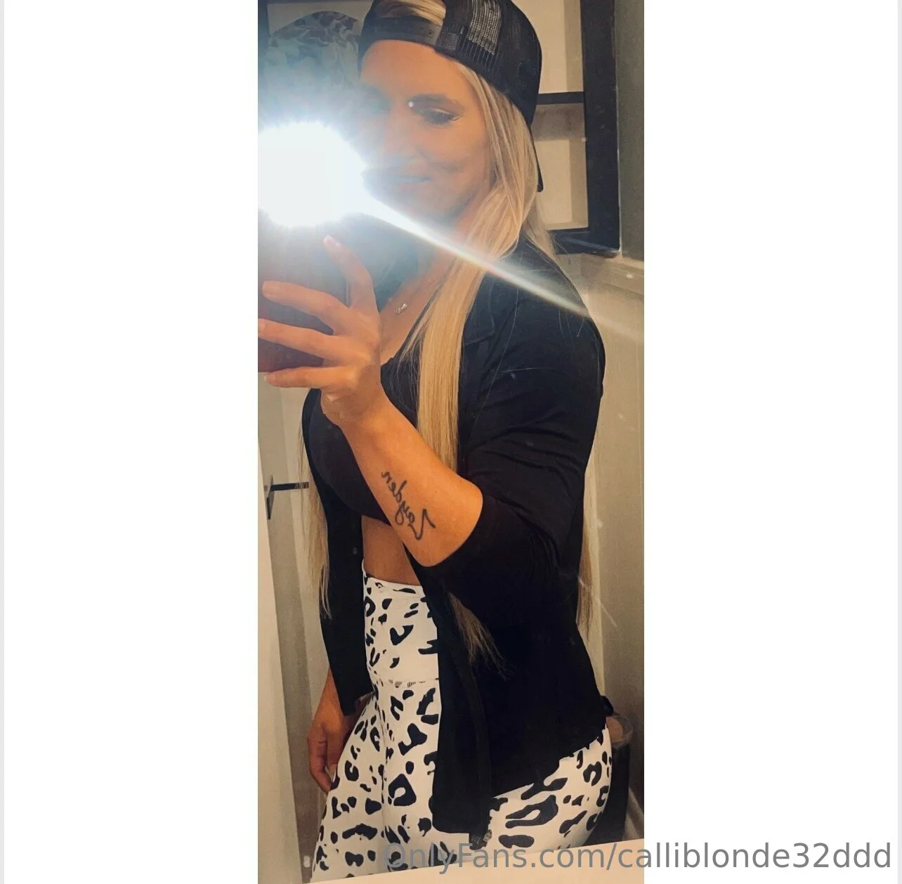 Calliblonde32DDD real name