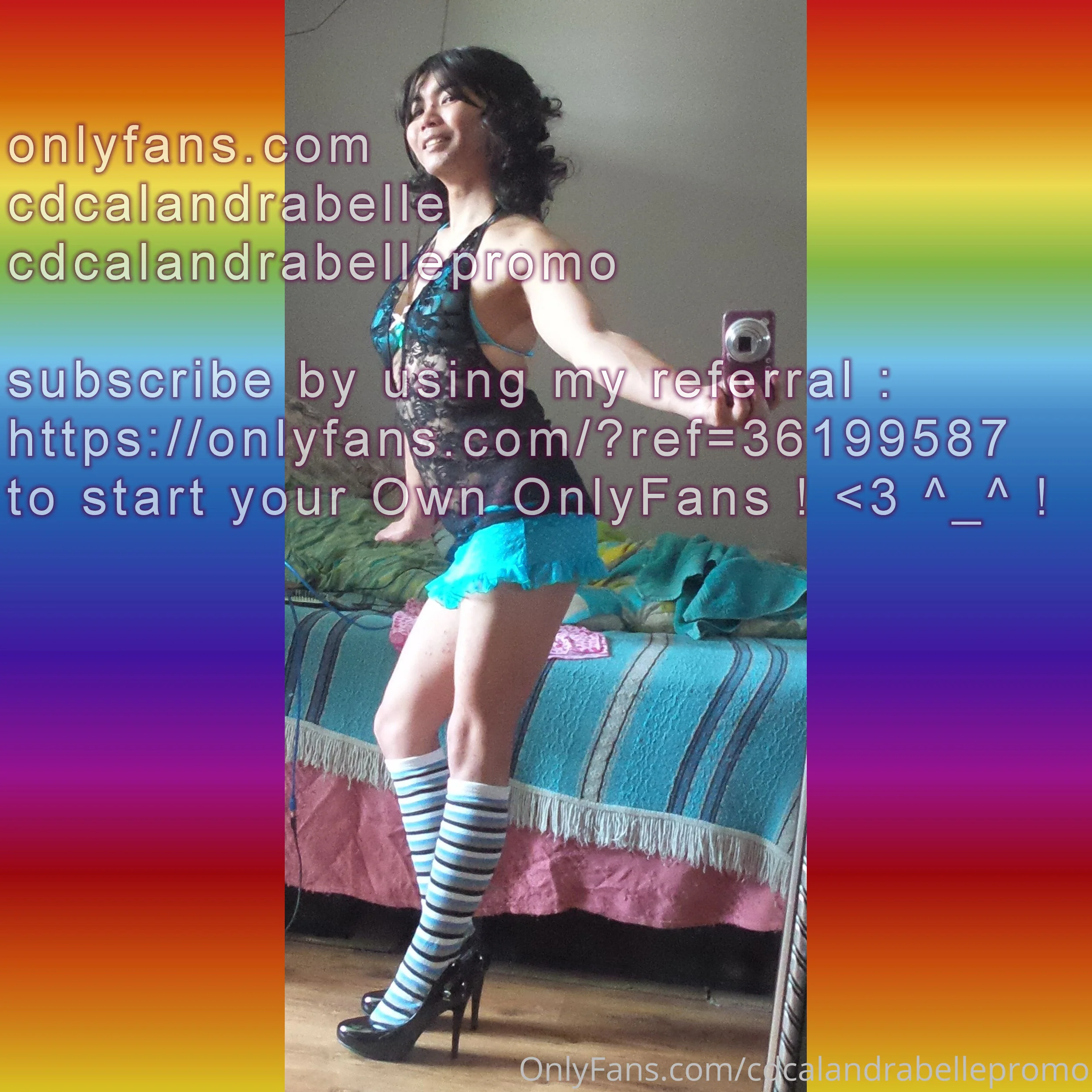 Calandra Belle FREE in a bikini