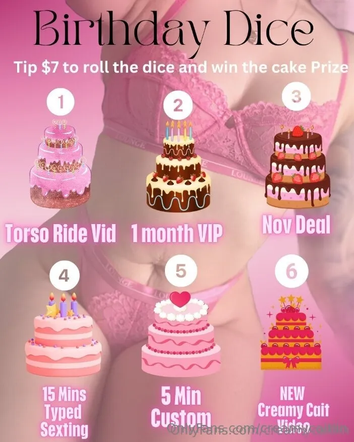 🎂 BIRTHDAY MONTH 🎂 ~ Creamy Caitlin 😍💦 leaked video