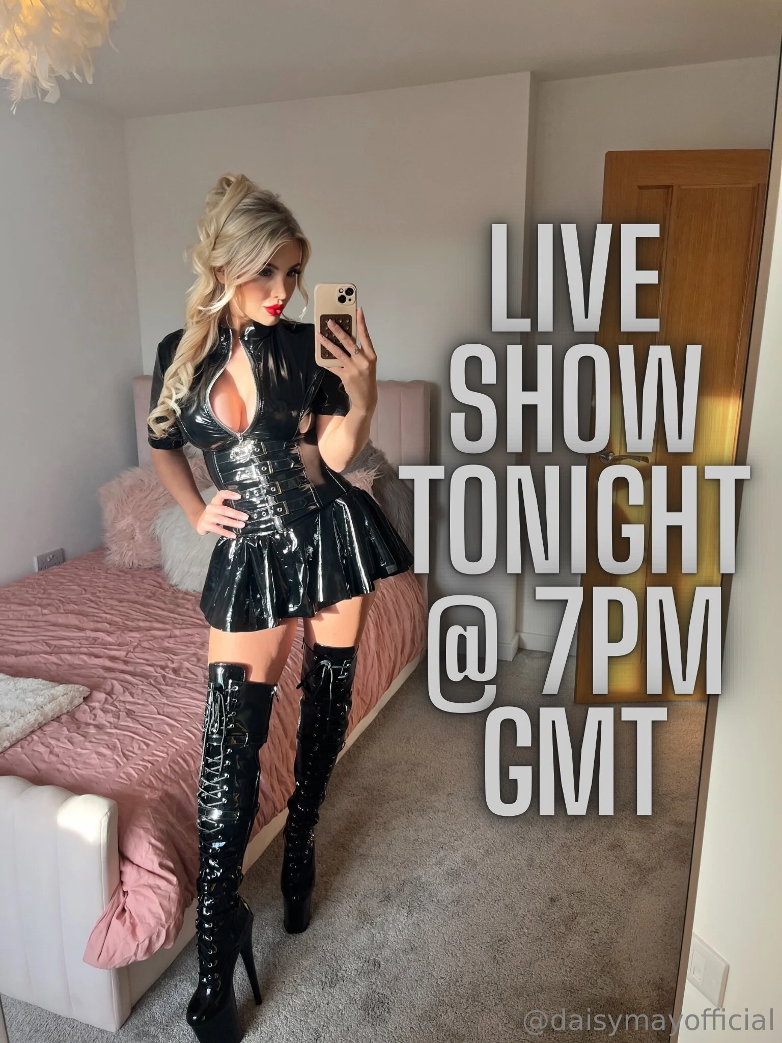 LIVE SHOW TONIGHT AT 7PM GMT😱‼️