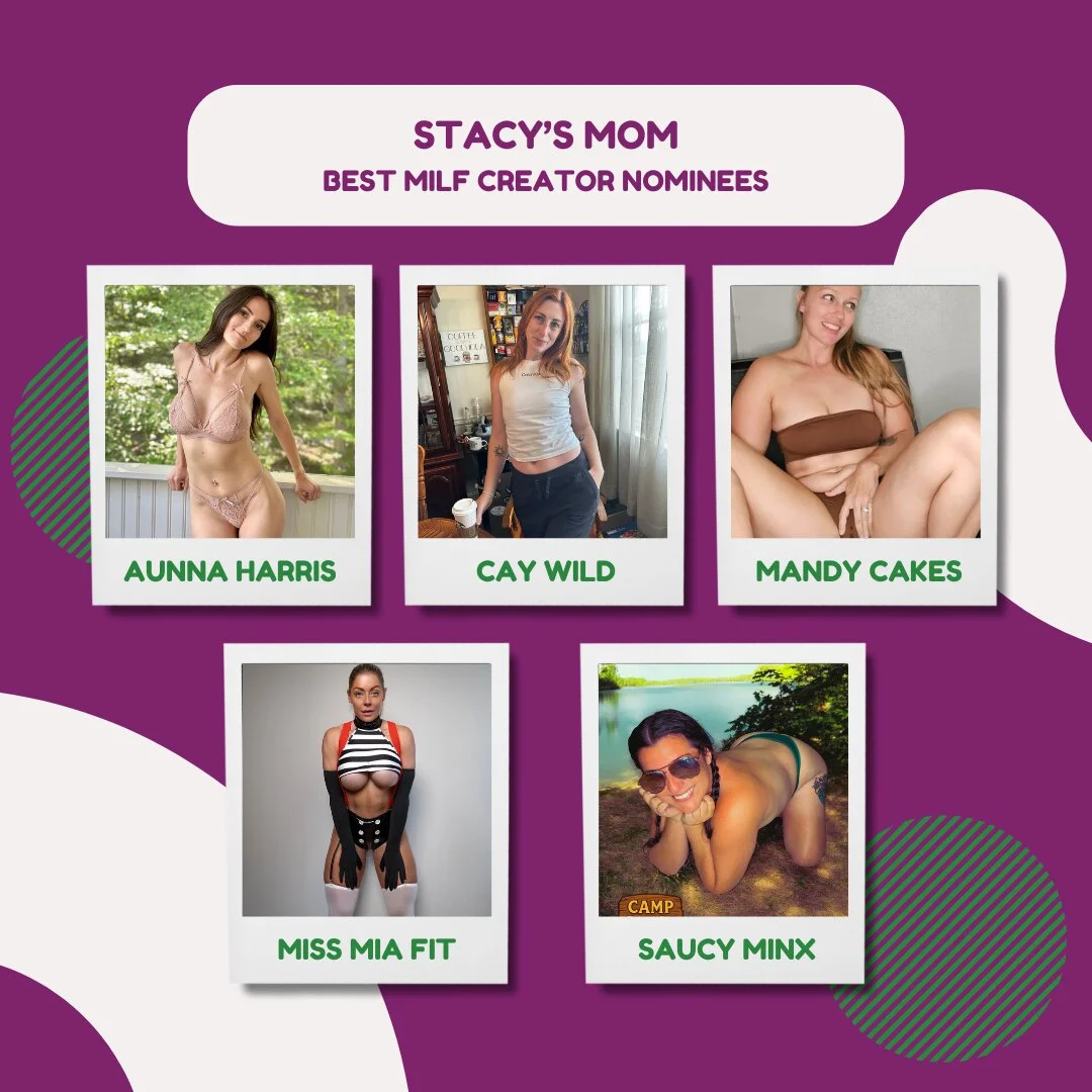 Stacy's Mom: Best MILF CreatorAunna Harris: @aunnaharris.vip (https://onlyfans.com/2095442025/fansreviewme1)Cay Wild: @t