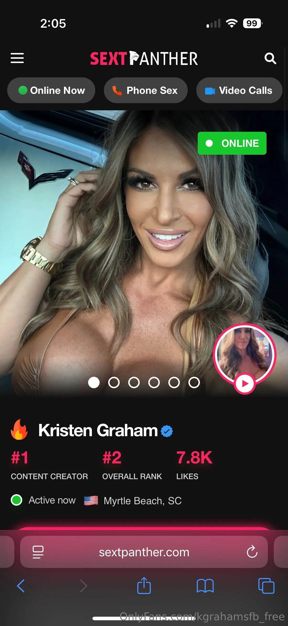 Kristen Graham pussy