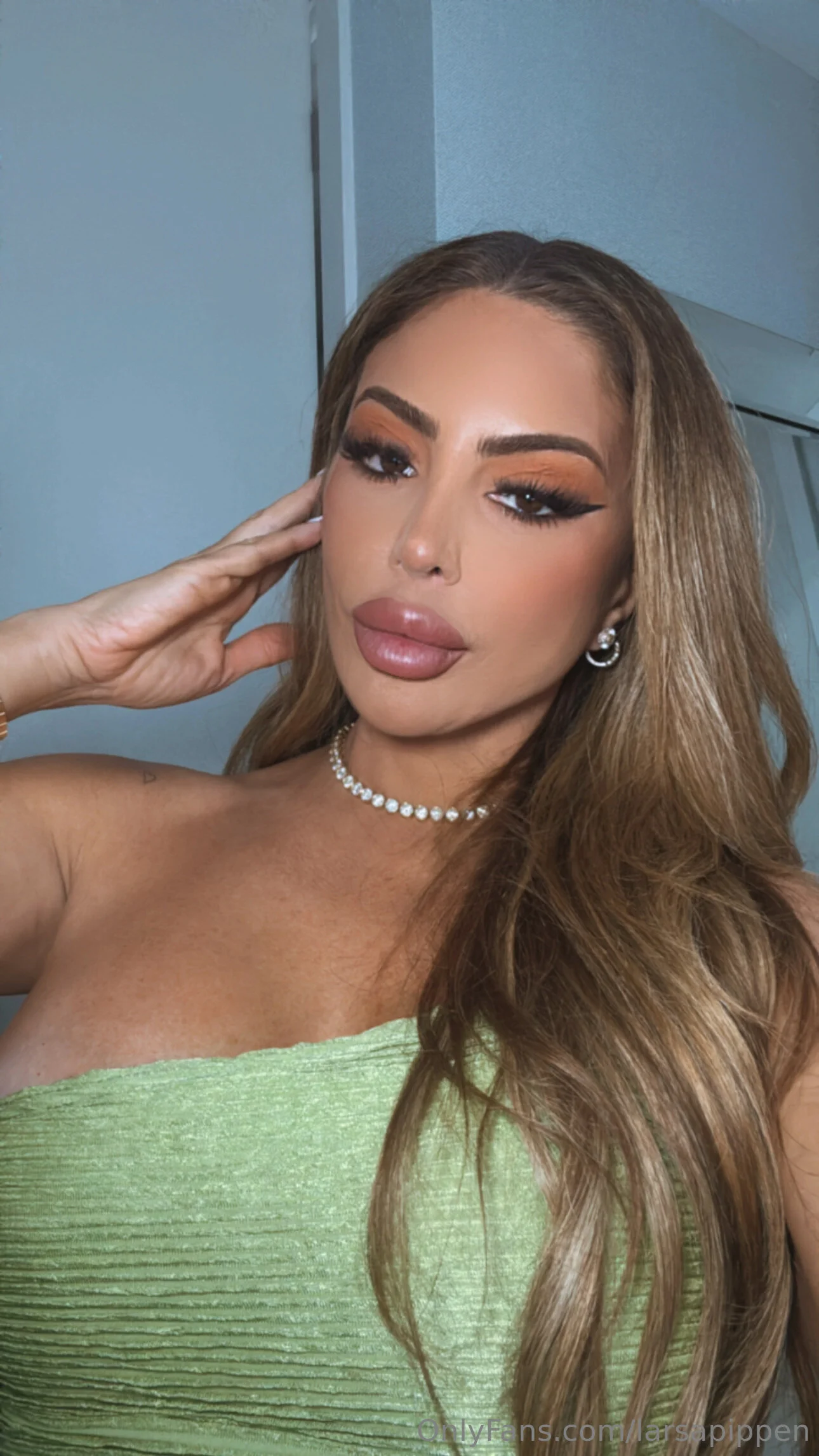 Larsa Pippen sexy pose