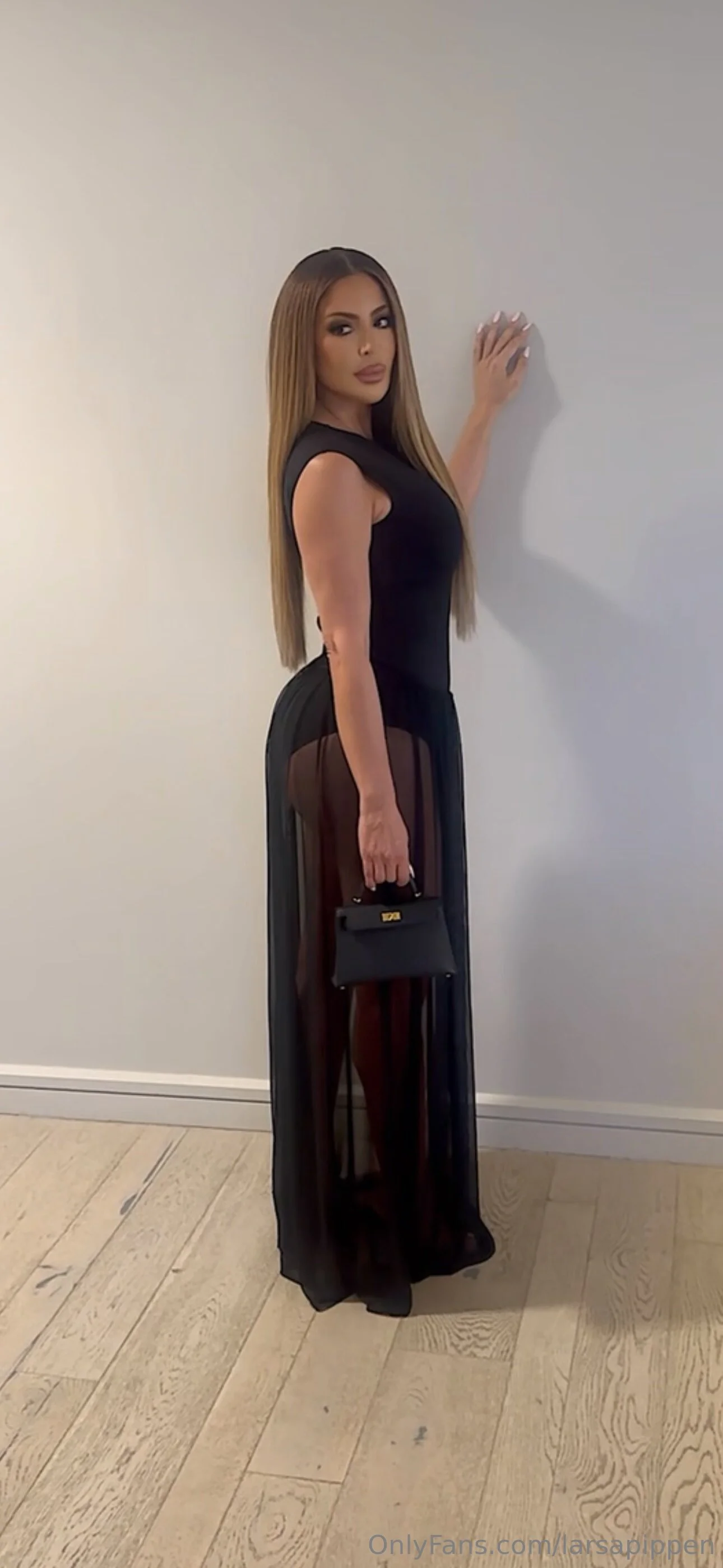 Larsa Pippen i pretended