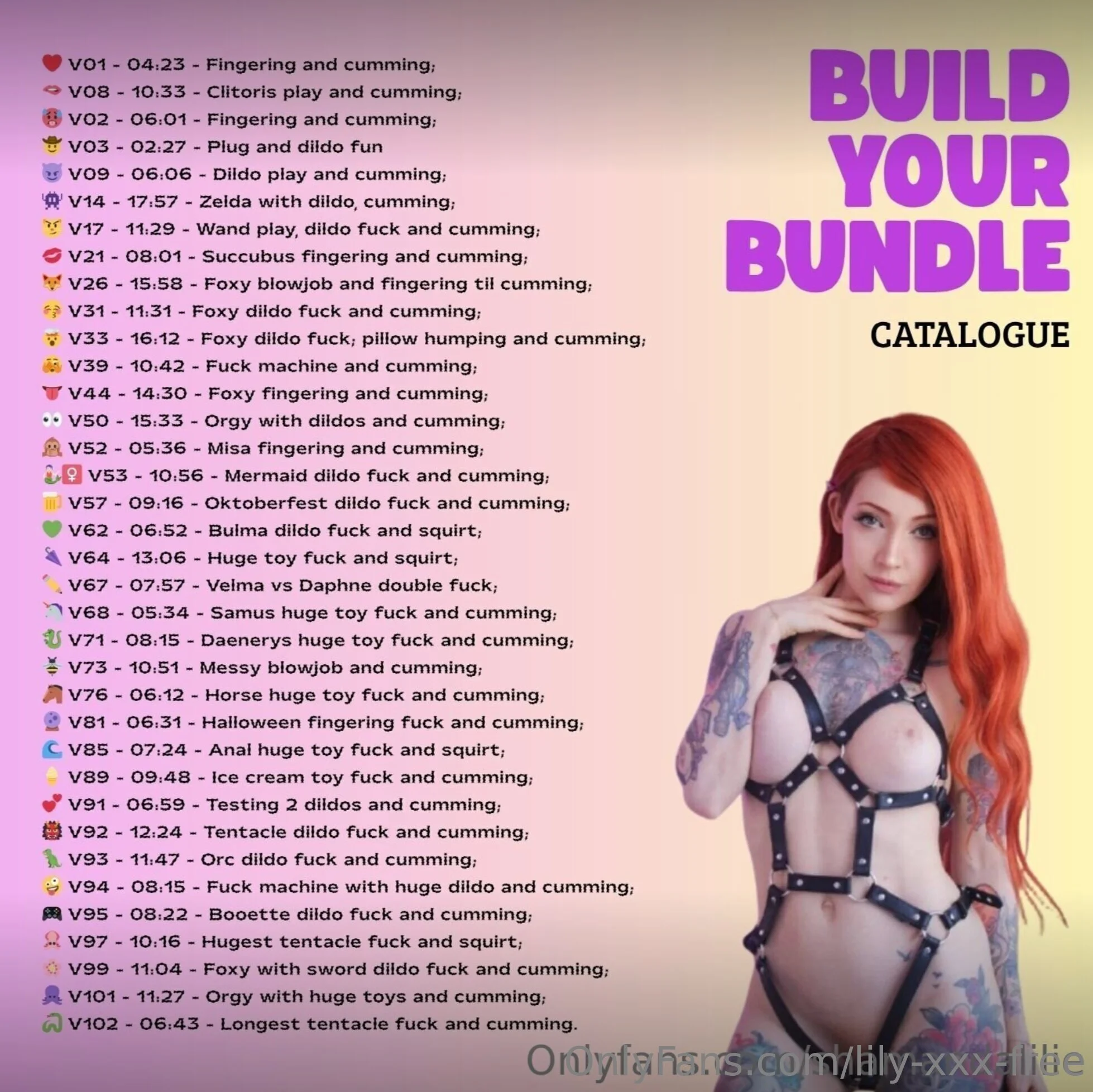 Lily 💖 @lily-xxx-free pink photoshoot