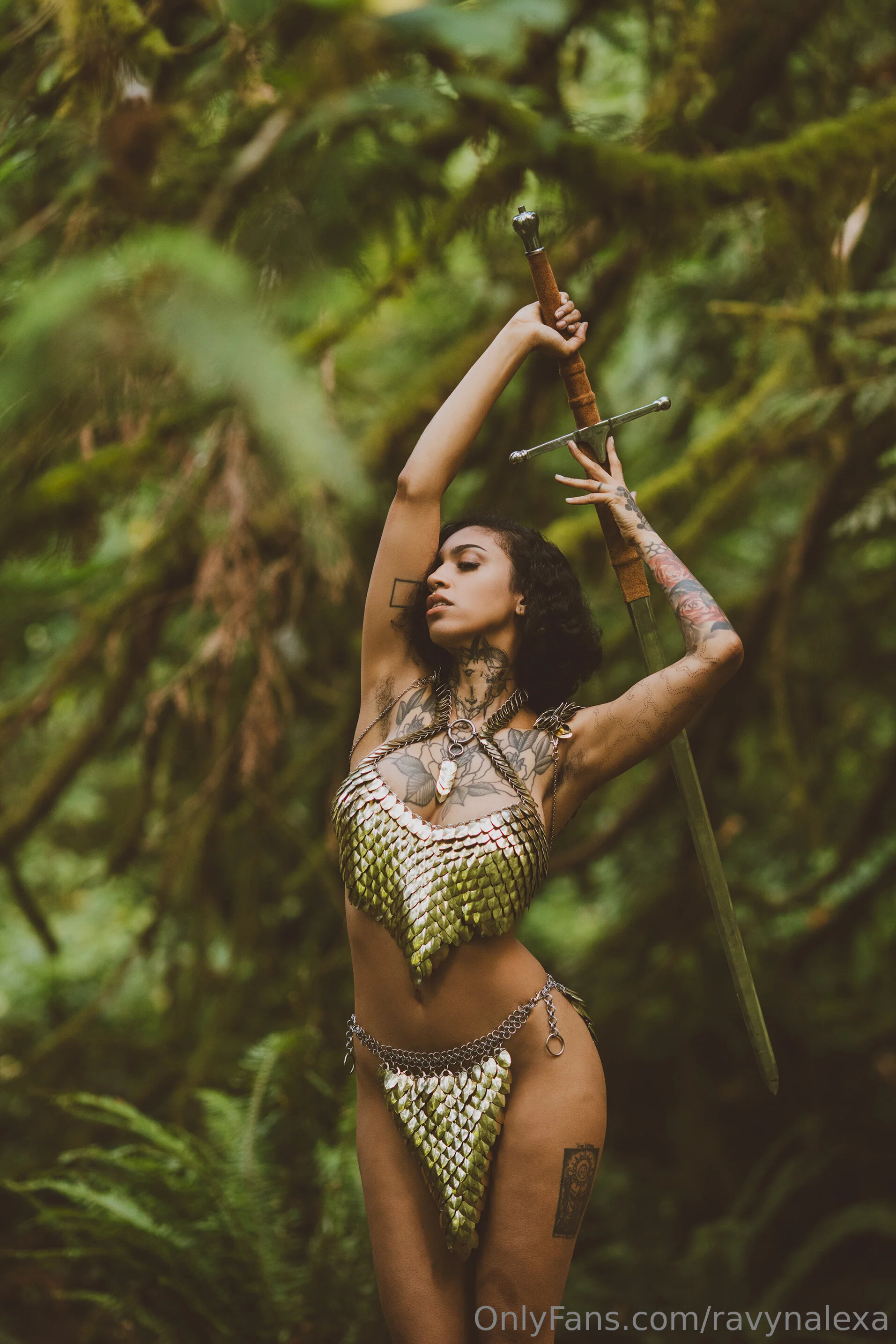 Ravyn Alexa @ravynalexa holding paper