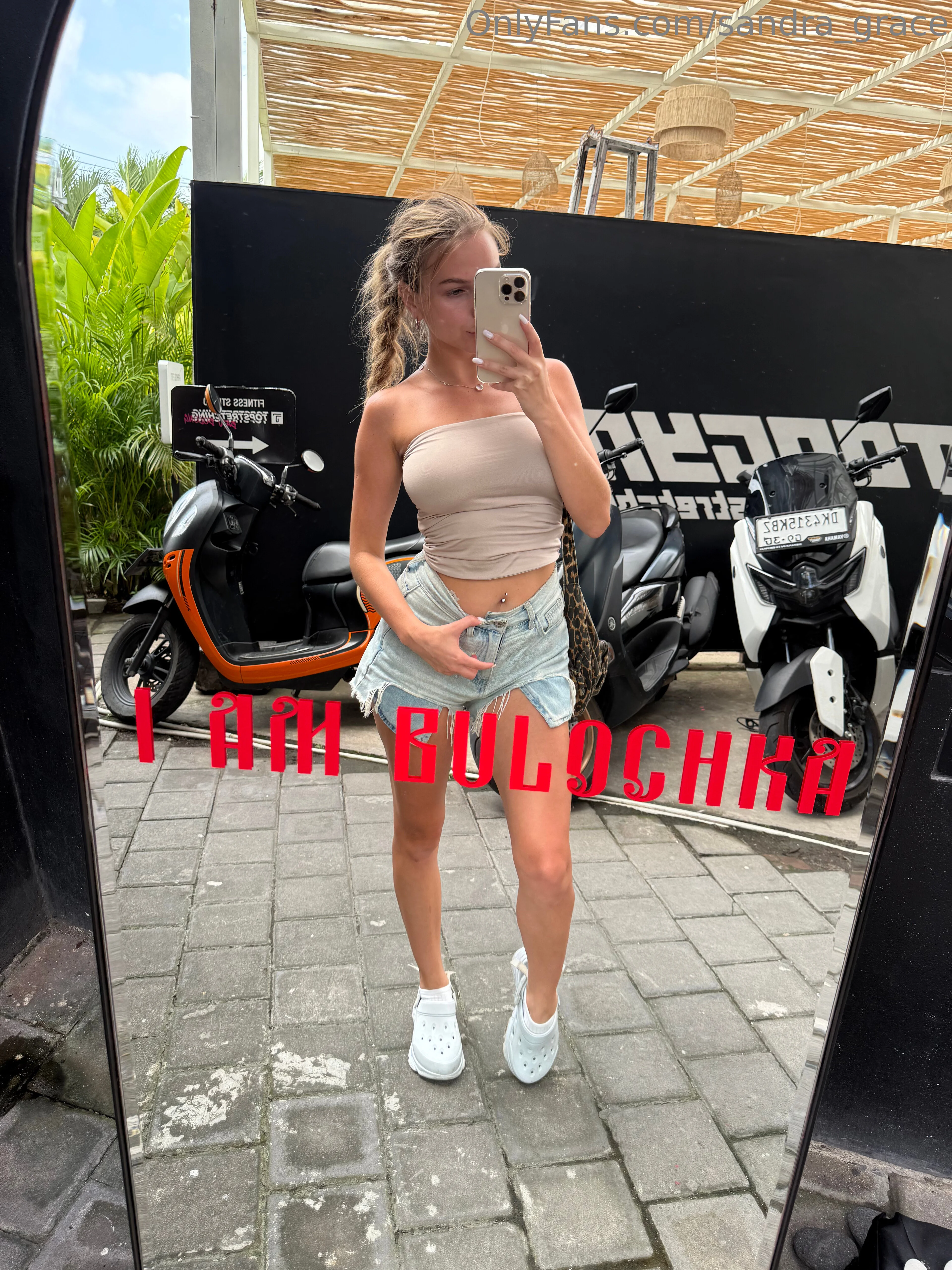 SANDRA @sandra_grace photos purple bikini