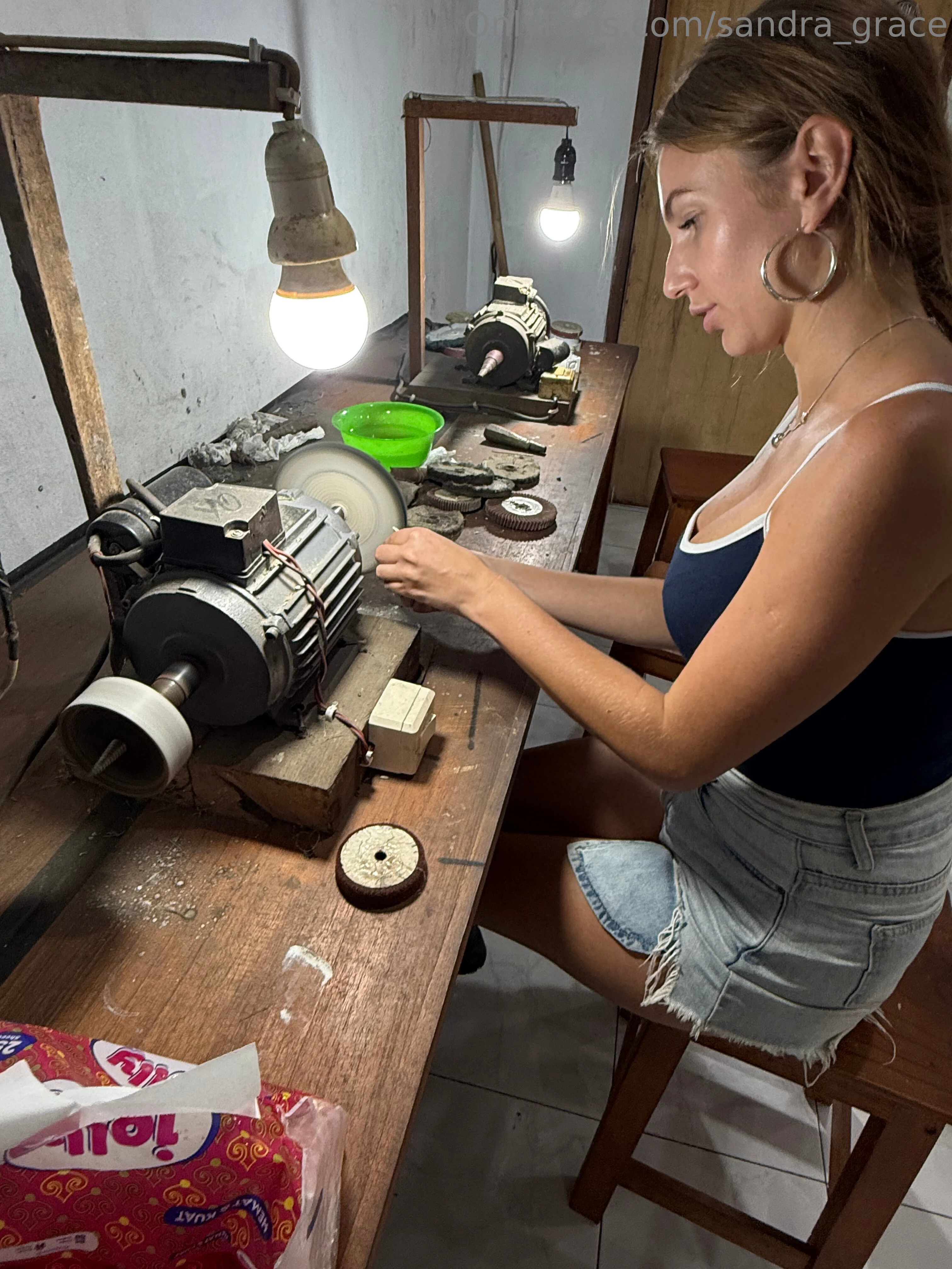 SANDRA @sandra_grace see through top