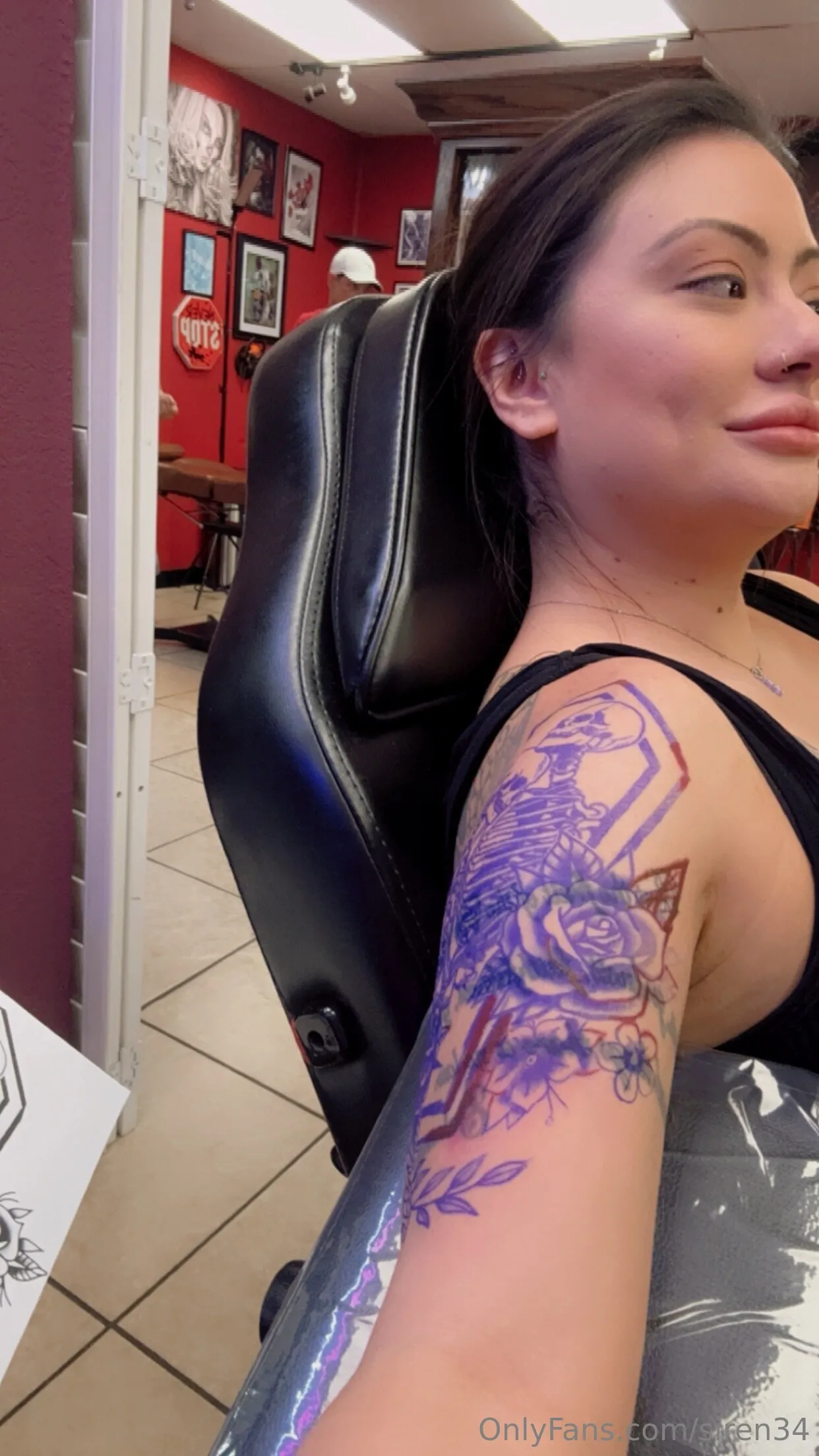 BustyBrunette in a bikini