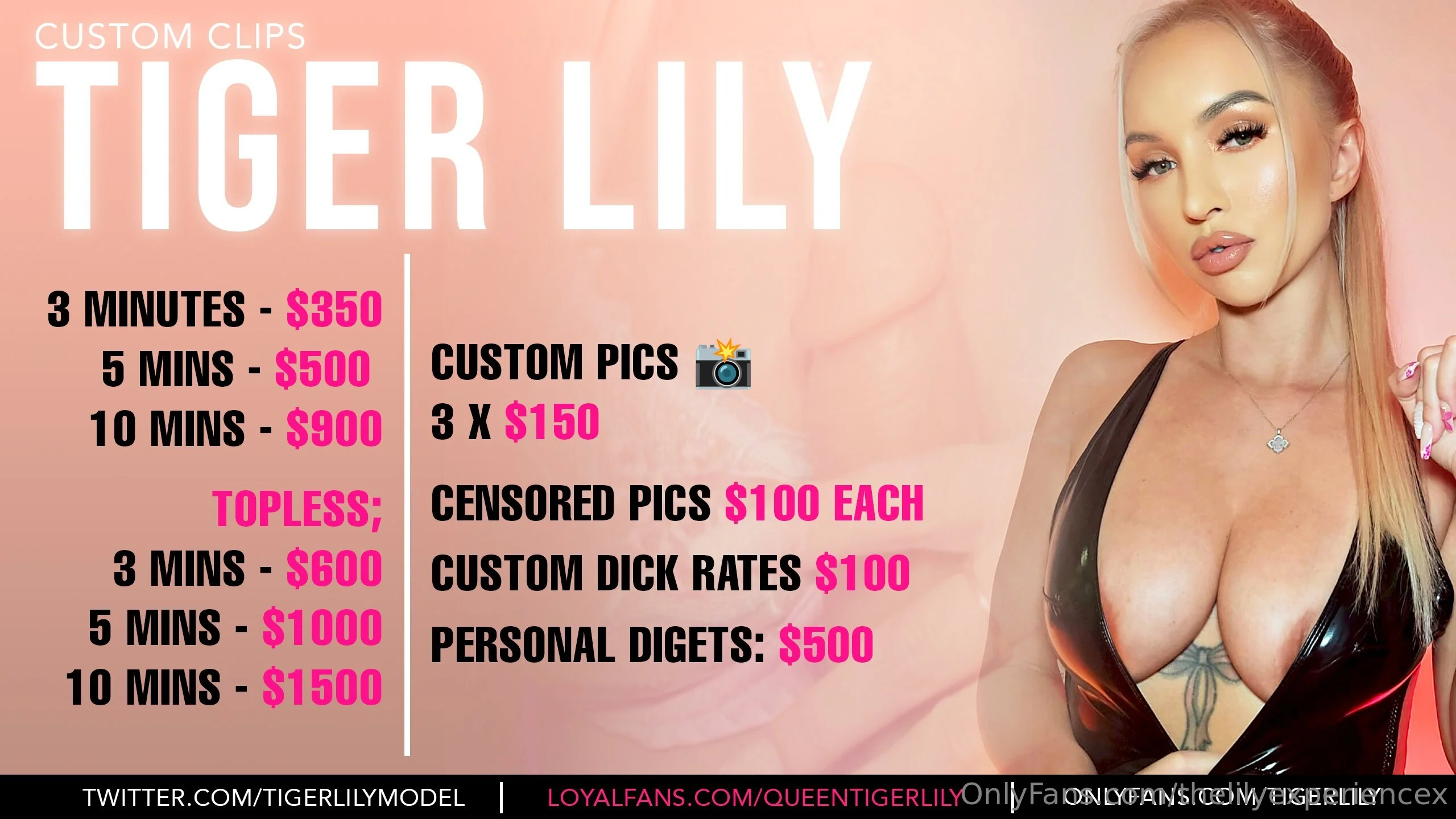 Lily - Pegging Queen 👸🏼 🍆🛐 @thelilyexperiencex speech