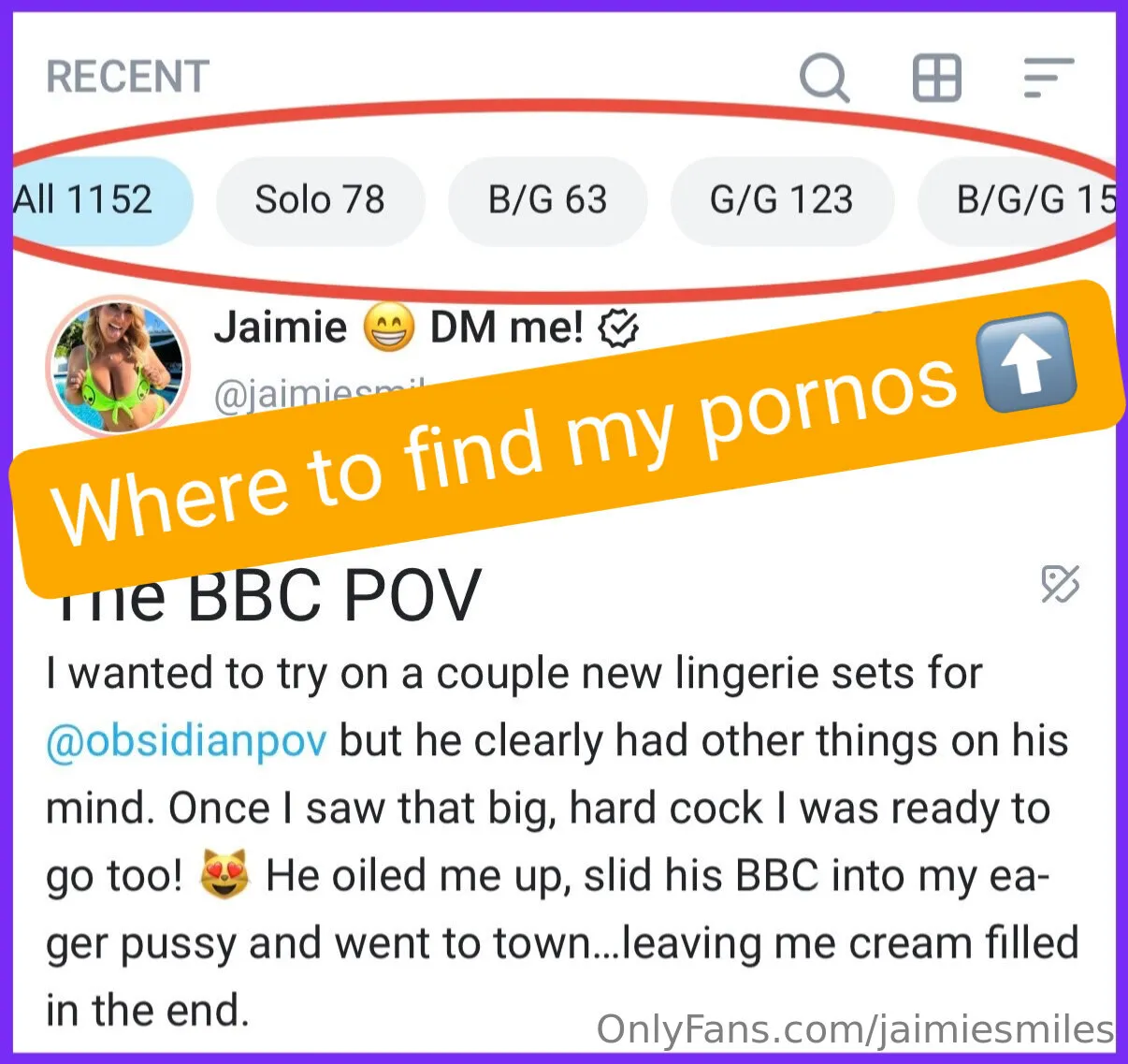 Jaimie 😁 DM me! @jaimiesmiles sex tape