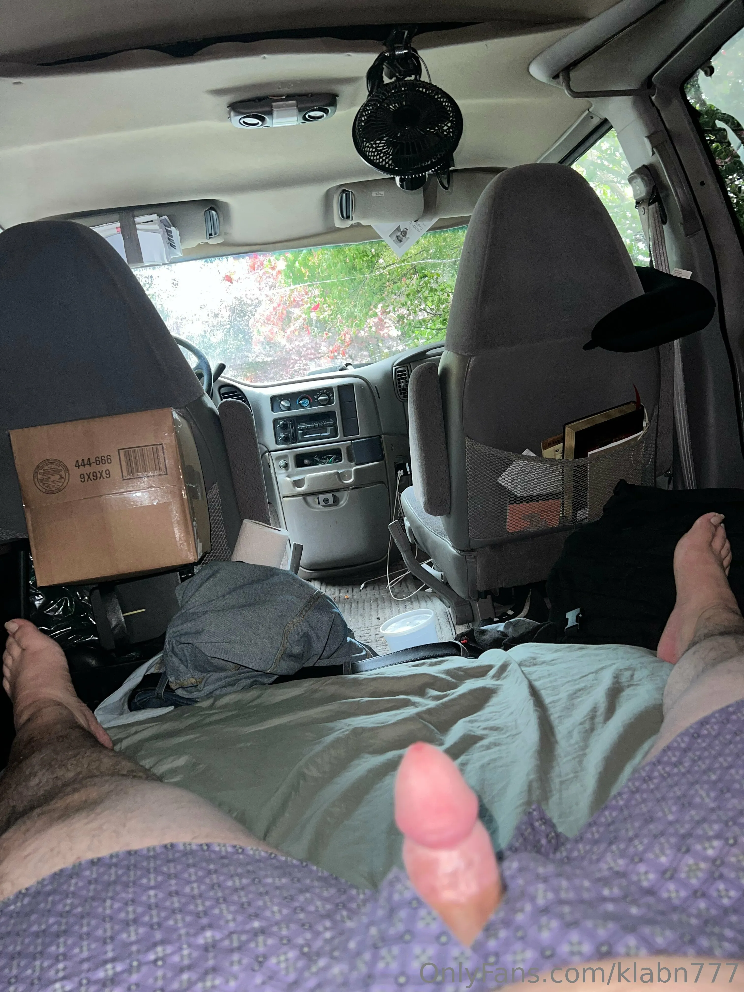 Loving the van life! Wish someone would peak in and watch👀