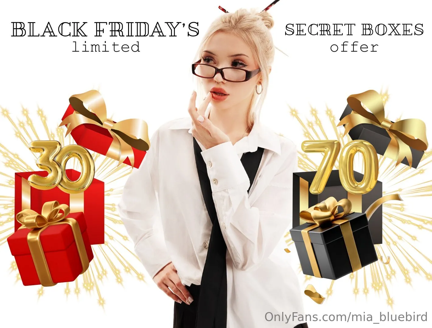 Hello, BLACK FRIDAY 💣 The time has come to open the doors to my secret boxes 🎁 I have prepared two mysterious sets, each