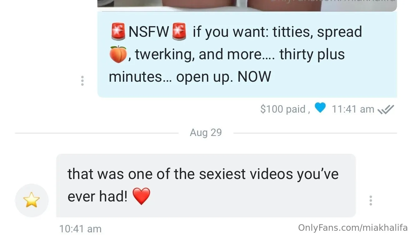 Mia Khalifa @miakhalifa young