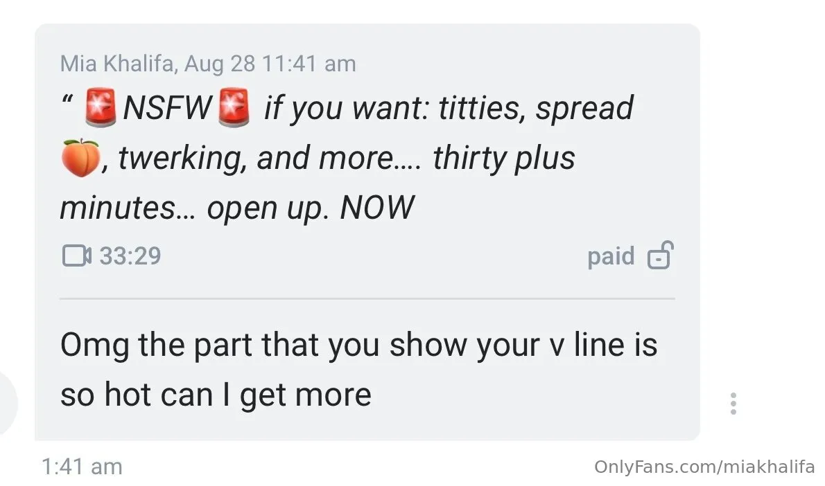 Mia Khalifa @miakhalifa boobs