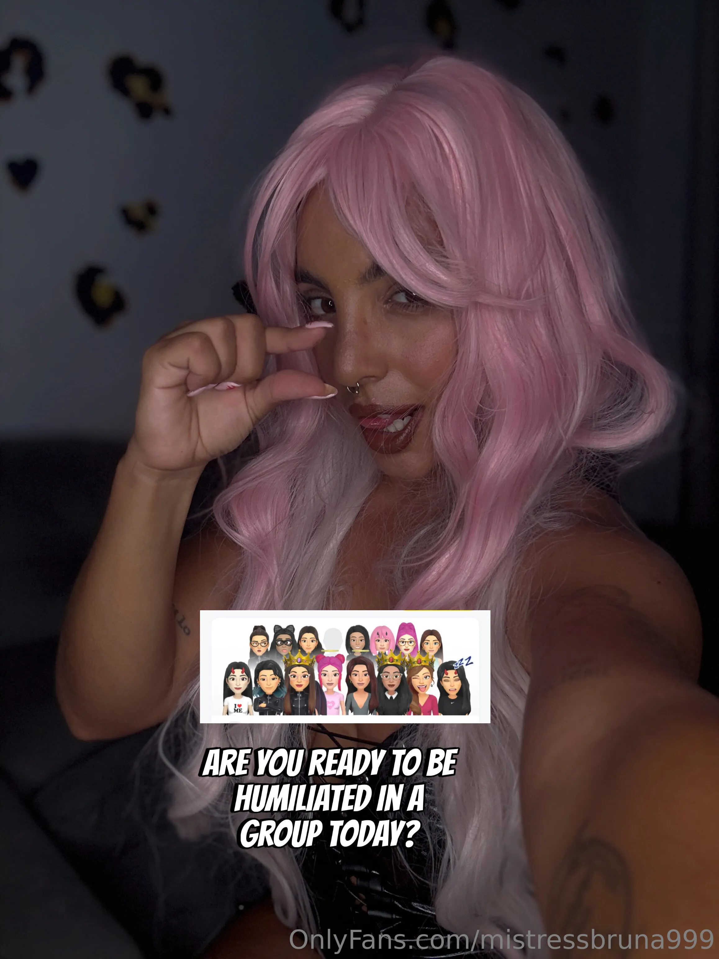 Bruna 🖤  SPH Queen @mistressbruna999 exclusive content - 8 fans loved this post