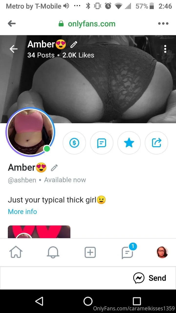 Caramel kisses leak porn