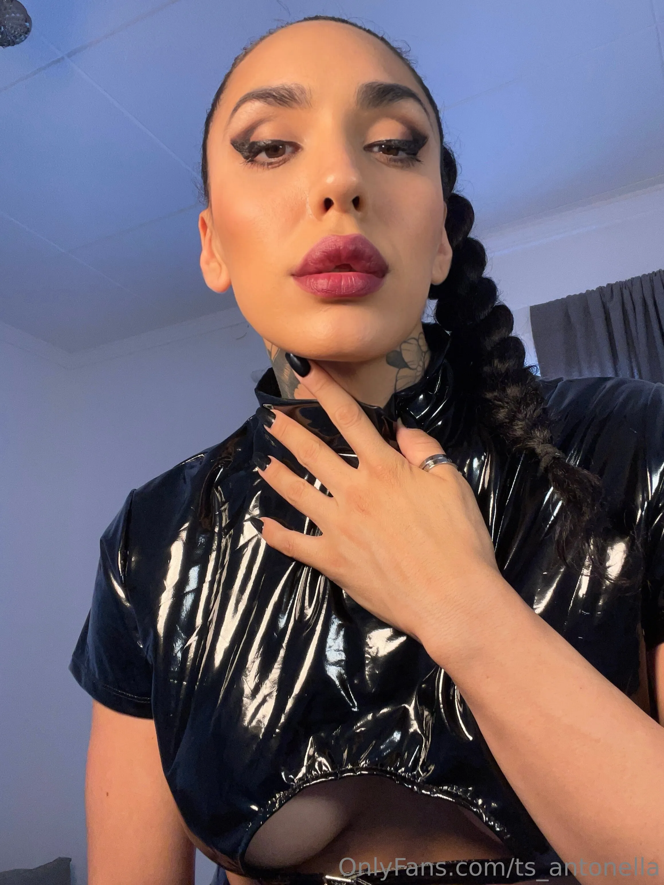 COCK WORSHIP🖤Antonella Noir🖤 @ts_antonella pregnant