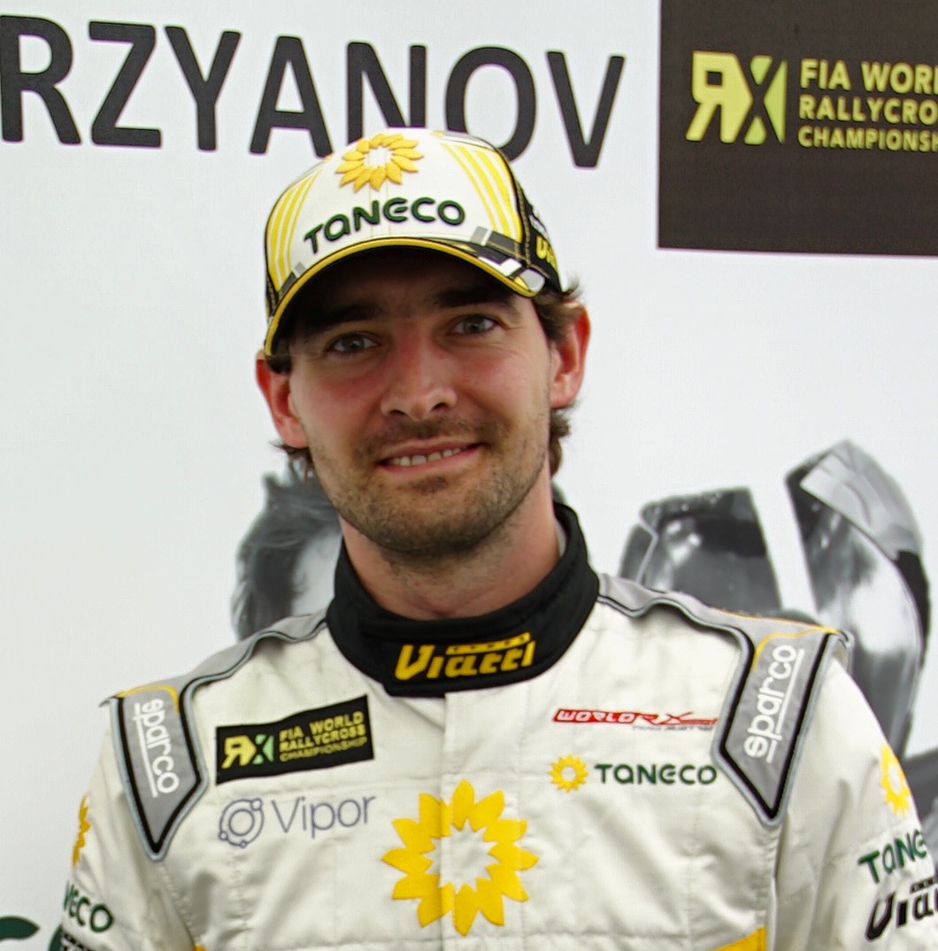 Timur Sadredinov competing in WTCC race