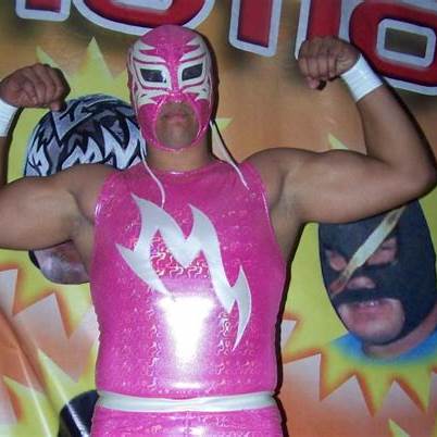 Magno, professional wrestler with intense expression and fierce aura