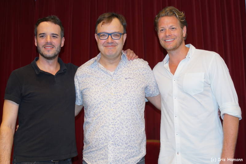 Thomas Smolej Austrian actor and director in theatrical performance