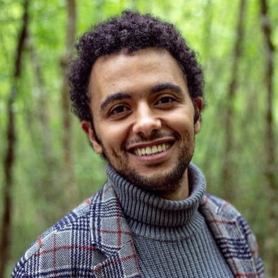 AbdelRahman Mansour speaking on digital activism in Egypt