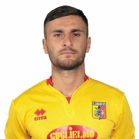 Luca Giannone footballer in action on the field