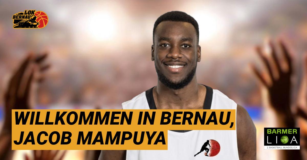 Jacob Mampuya during a basketball game in action.