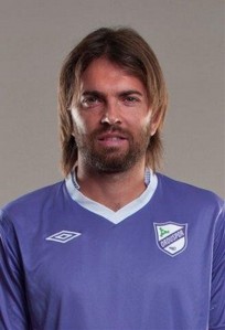 Focused Bilal Türkgüler during midfield play