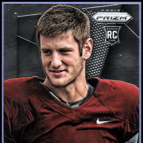 Brett Smith on the field in action during a football game