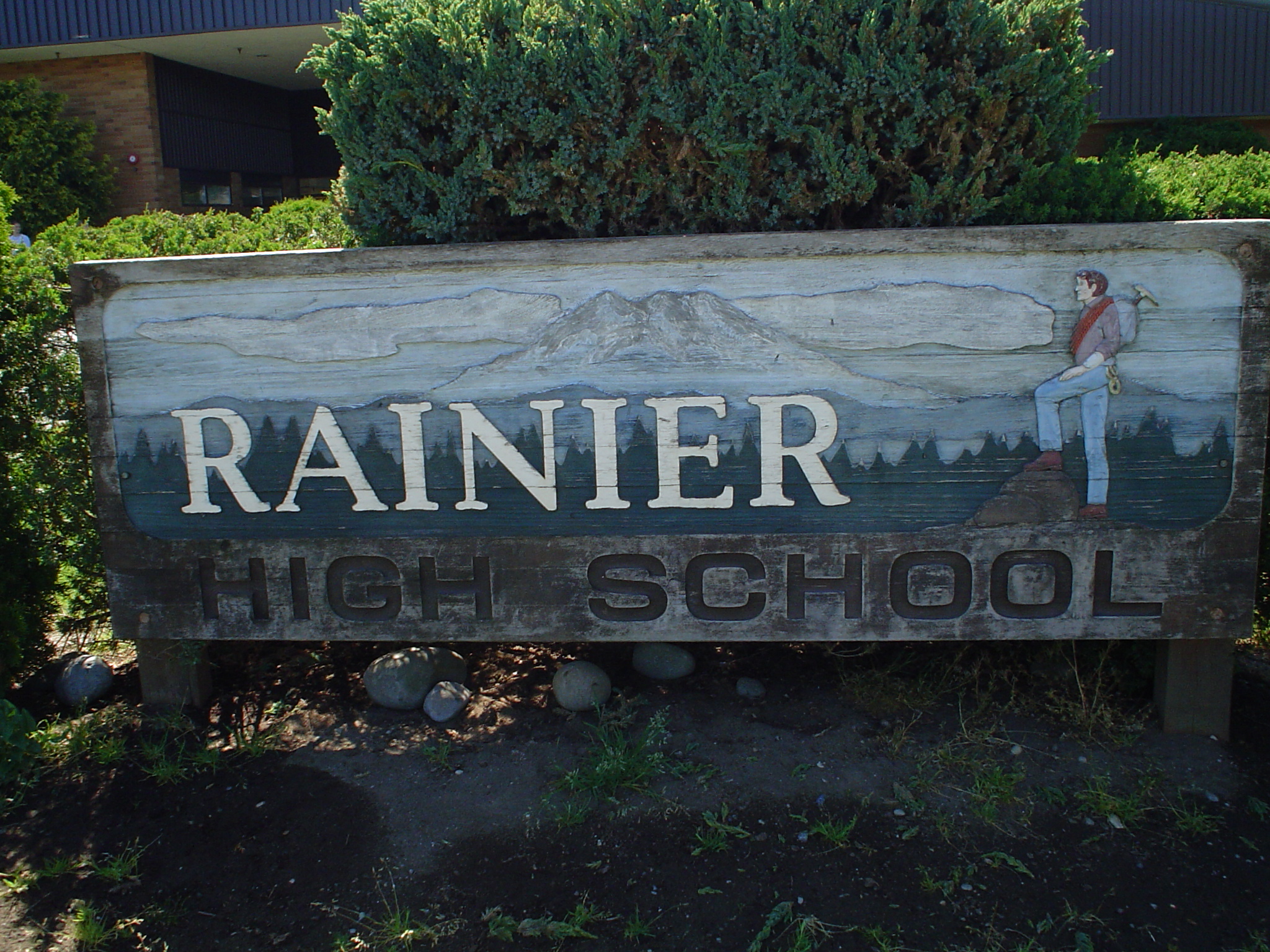 Rainier High School campus photo