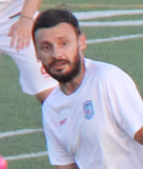 Srđan Simović playing for Serbian White Eagles in Canada